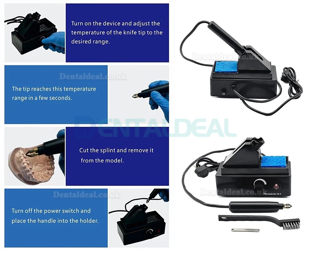 TK-1 Electric Dental Thermoplastic Engraver Cutter Thermal Knife